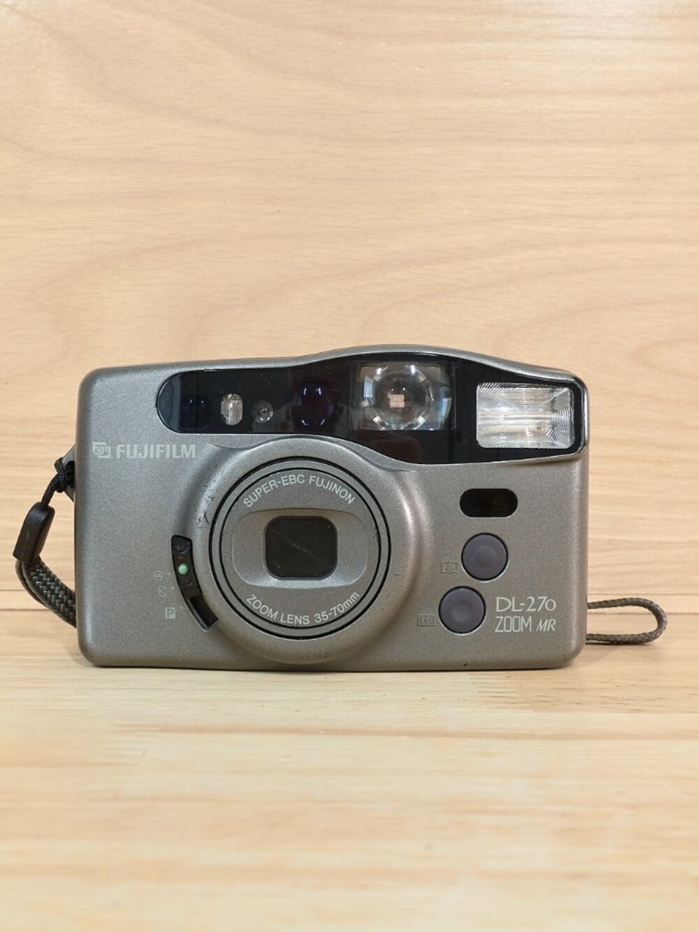 Share Fujifilm DL-270 Zoom MR 35mm Point & Shoot Film Camera Tested Working Silv